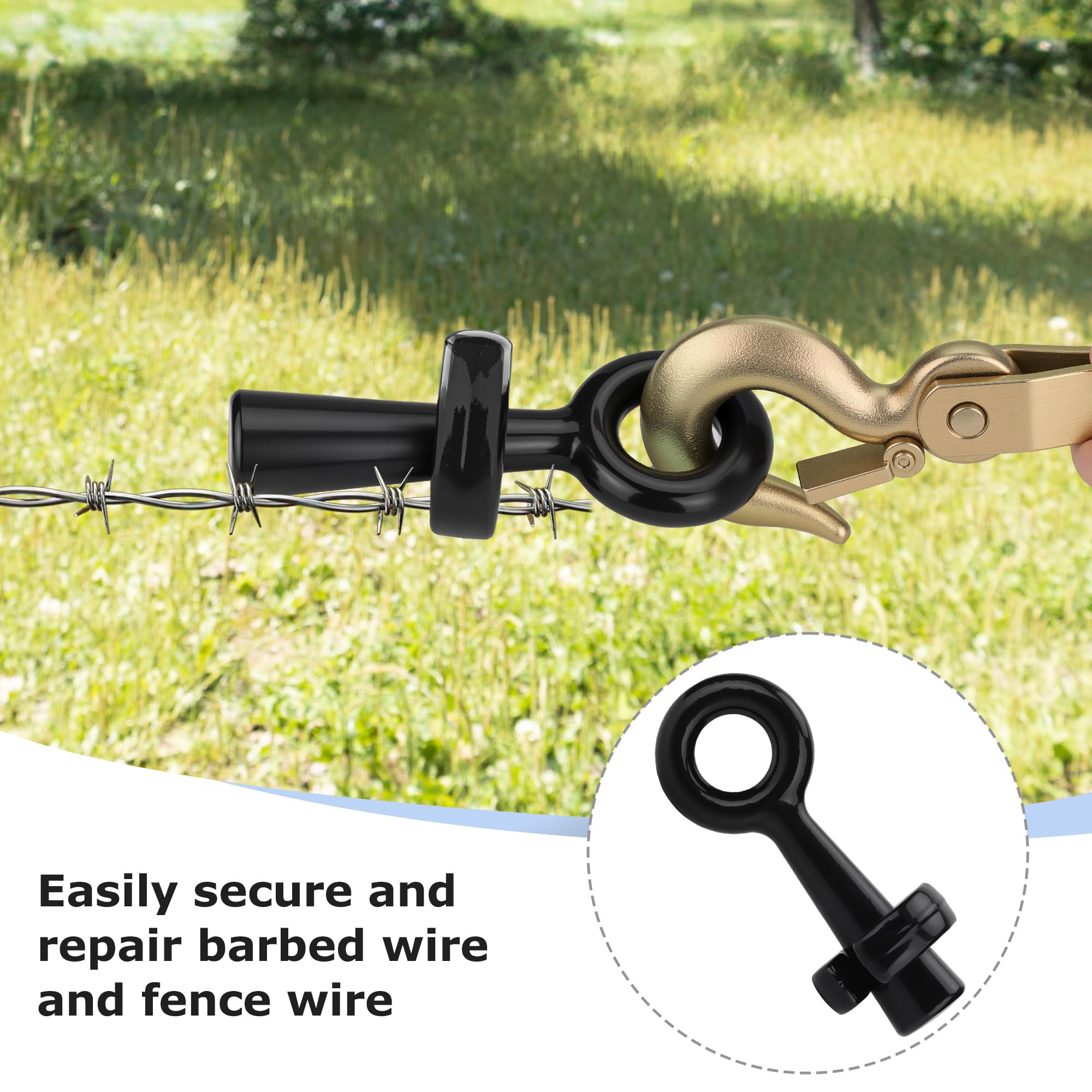 L-FENCE LYDITE packaged two-piece set ready for storage and field transport