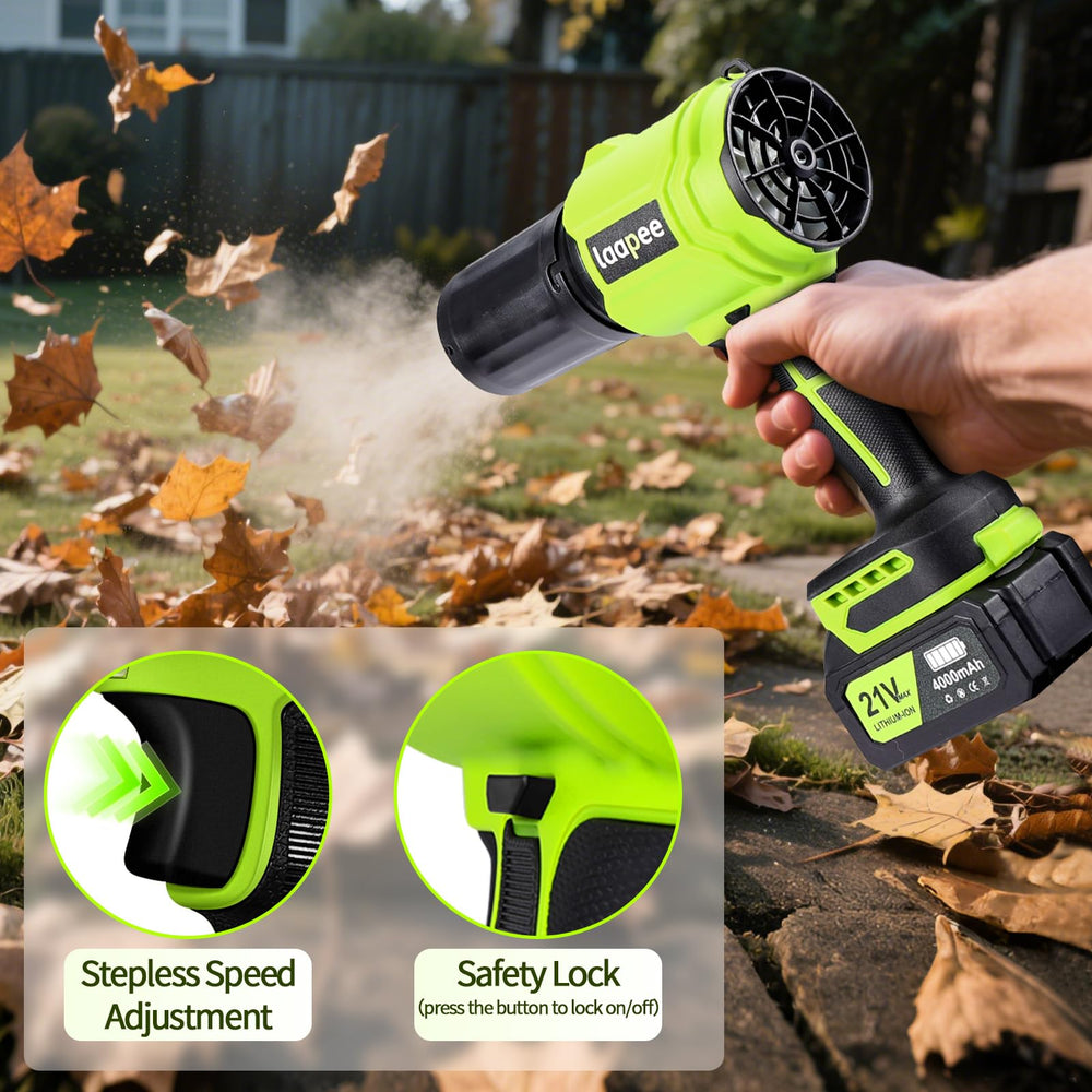 laapee next to toolbox to show lightweight, compact storage