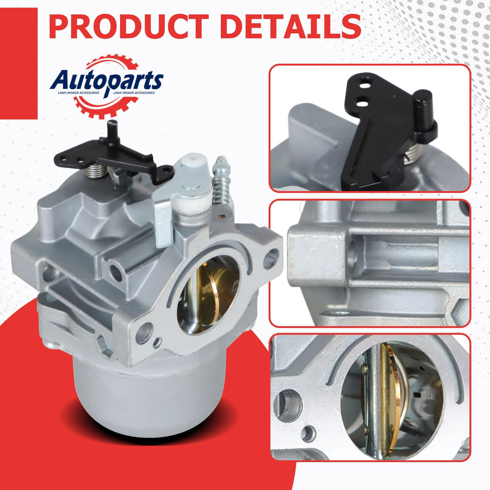 labwork carburetor installed on Briggs Stratton engine delivering consistent fuel flow