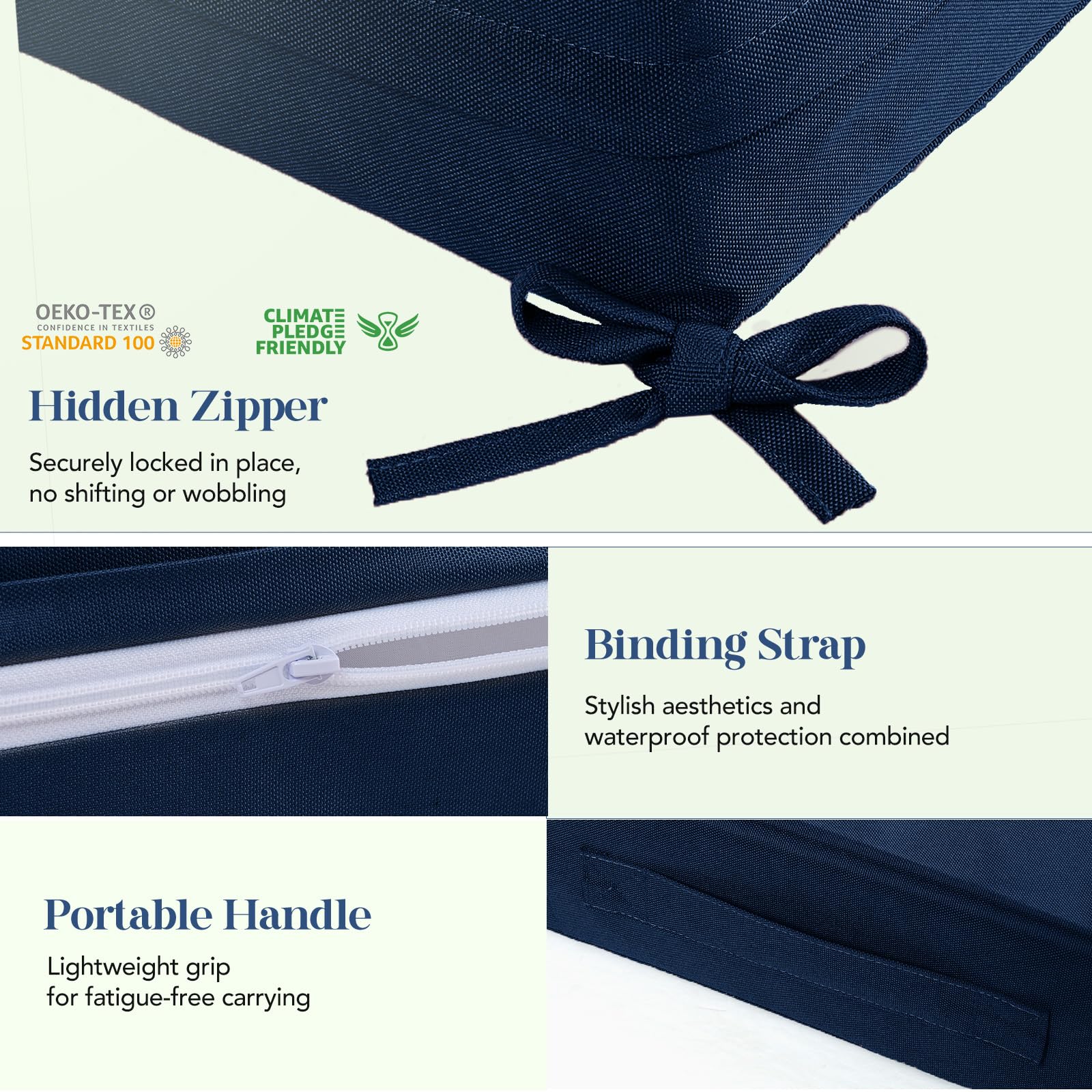 L'AGRATY multiple color options displayed to match outdoor decor