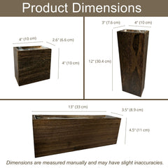 LáLáGreen staged on living room wall showing how planters create a natural focal point
