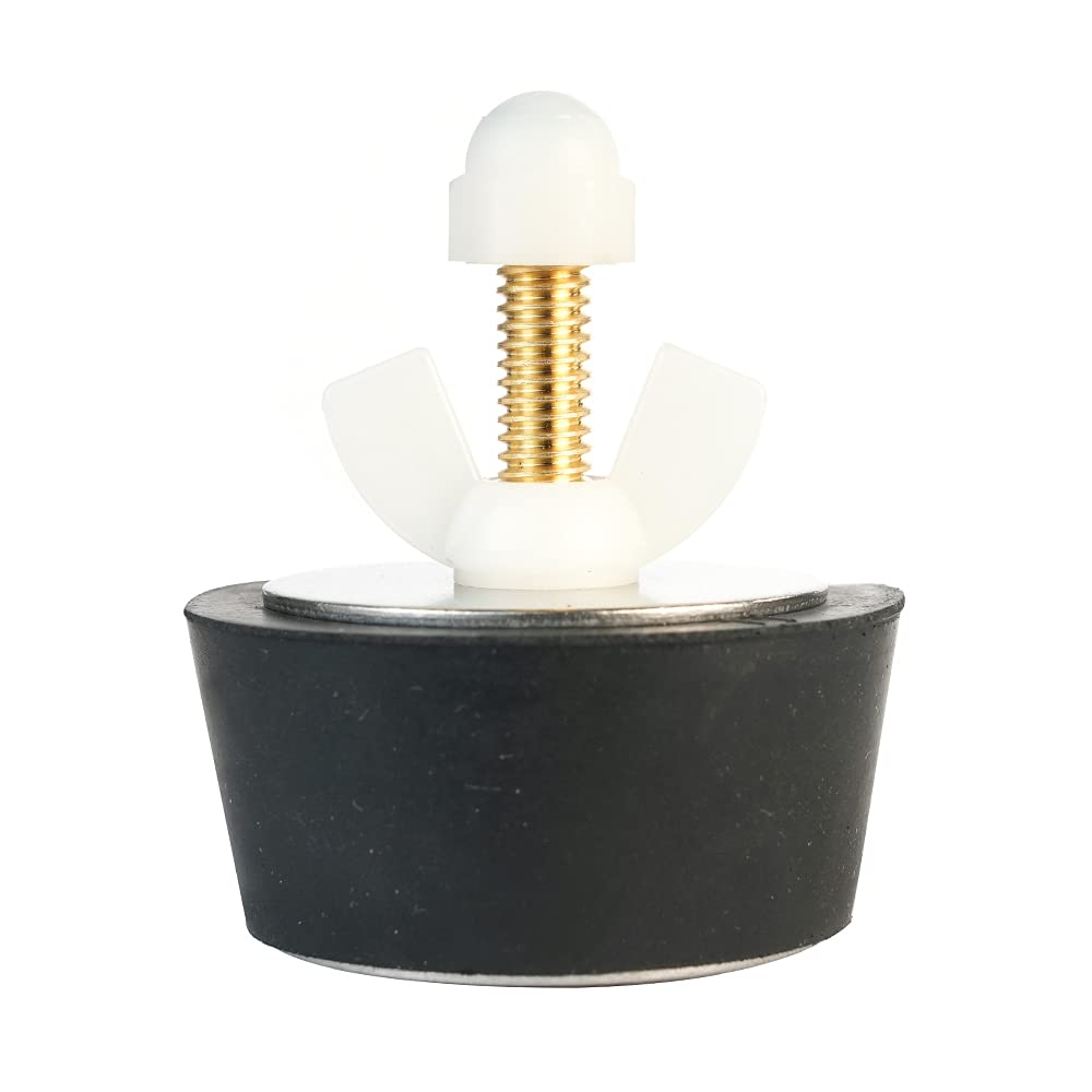 Lamprey Hardware LHBP11 front view showing plug shape and valve, easy sealing