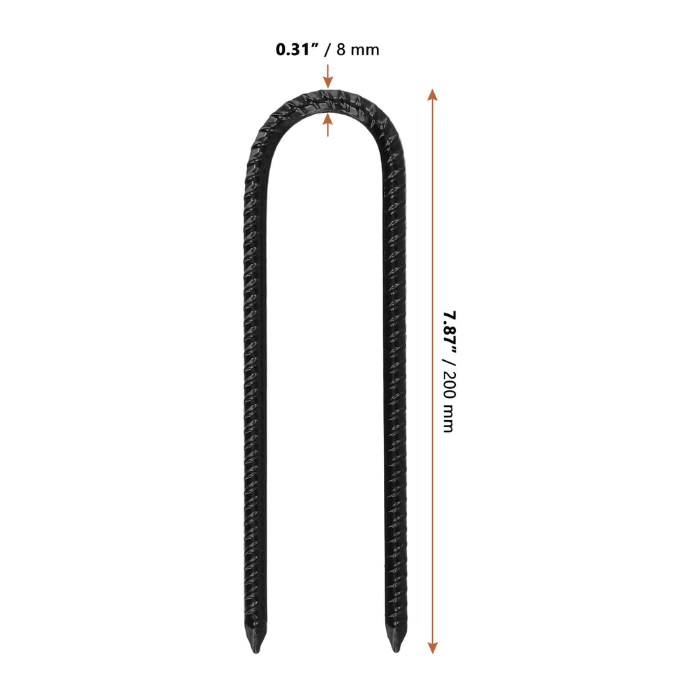 LEXININ close-up of U-shaped hook detail demonstrating sturdy metal construction