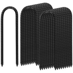 LEXININ front pack of 20 U rebar stakes showing contents and compact storage benefit