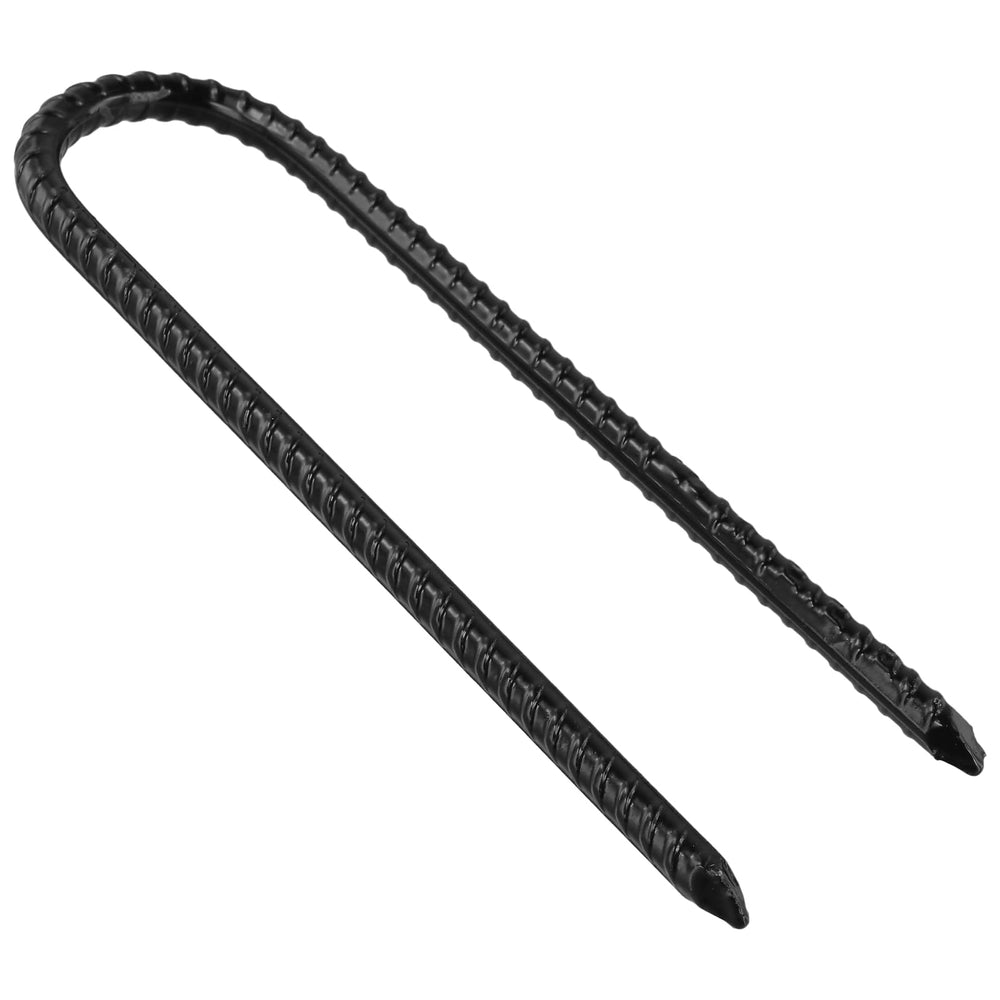 LEXININ stakes securing landscape fabric showing reduced fabric movement