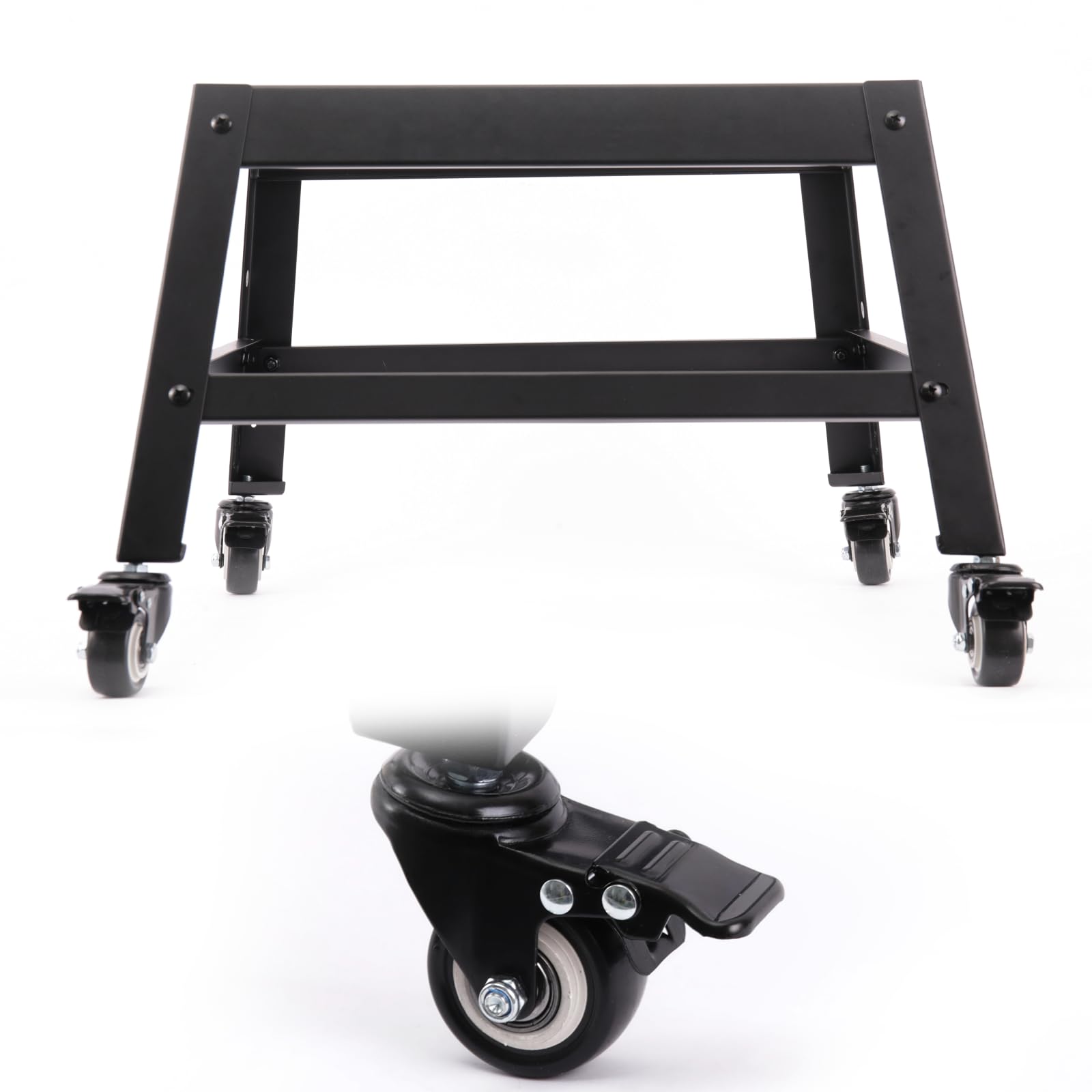 LGBWTUS front view of stand raising EAST OAK 30 inch smoker, adds ergonomic height