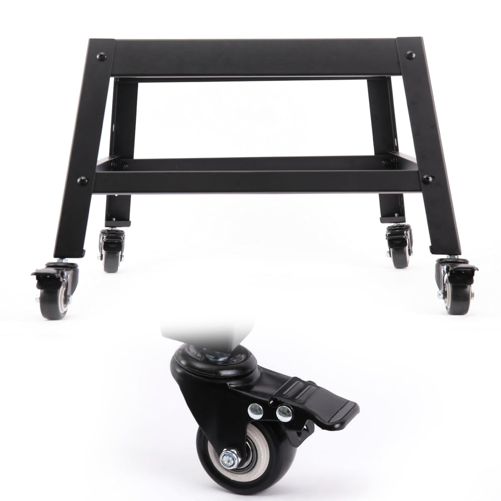 LGBWTUS front view of stand raising EAST OAK 30 inch smoker, adds ergonomic height