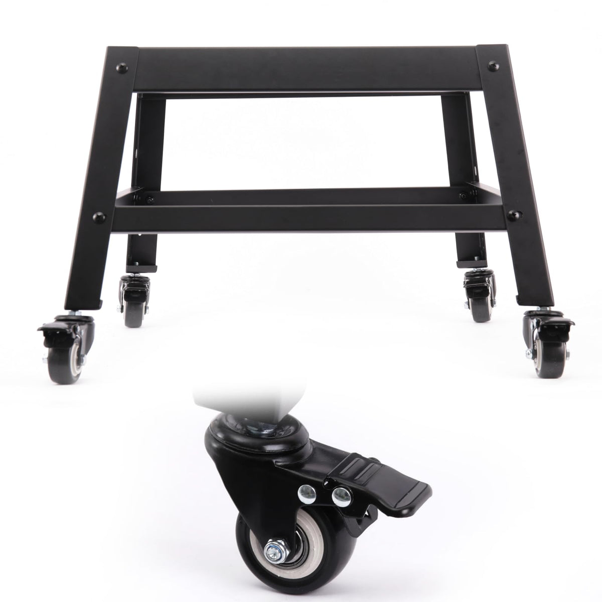 LGBWTUS front view of stand raising EAST OAK 30 inch smoker, adds ergonomic height