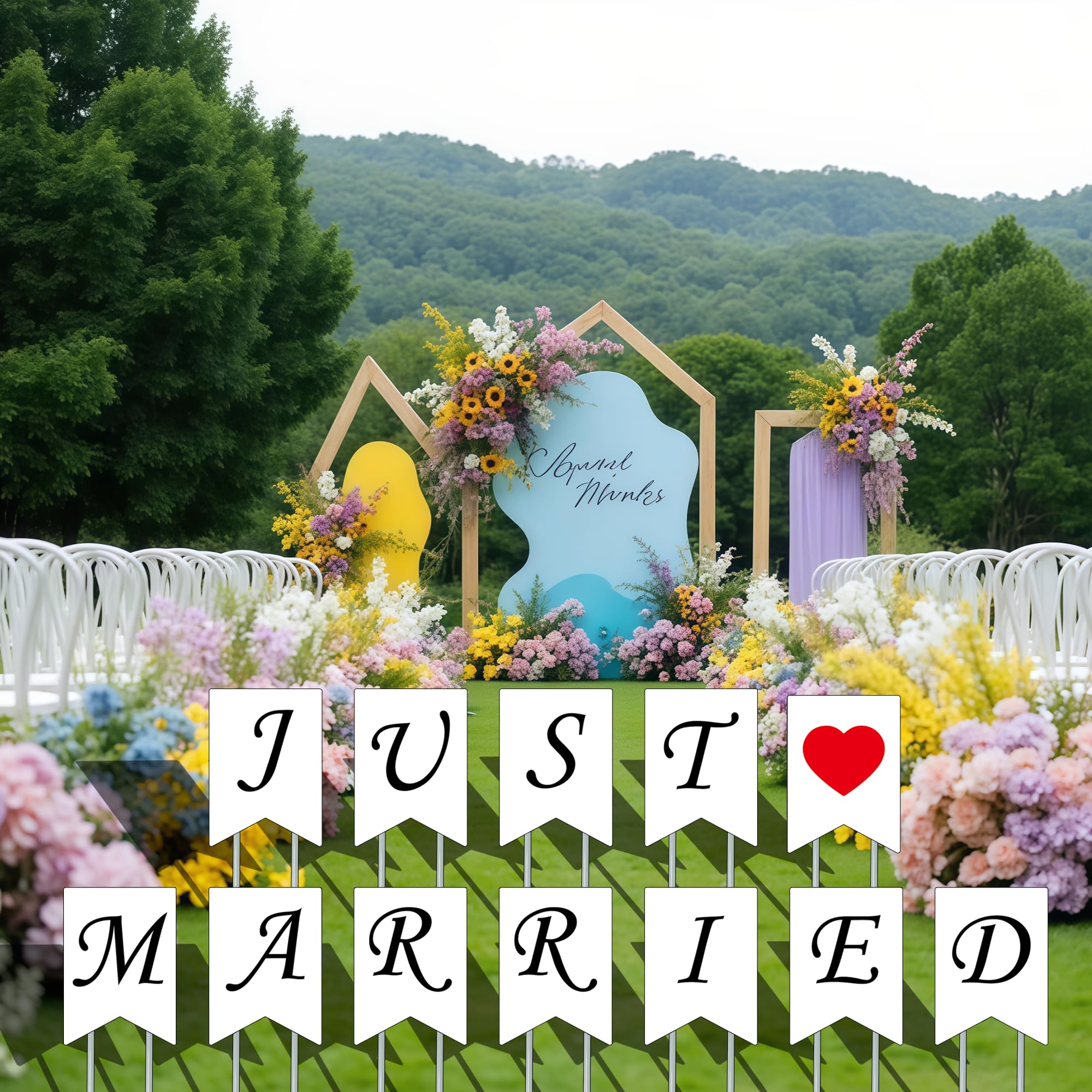 LIKOSEA packaged sign ready as a gift for newlyweds or anniversary presents