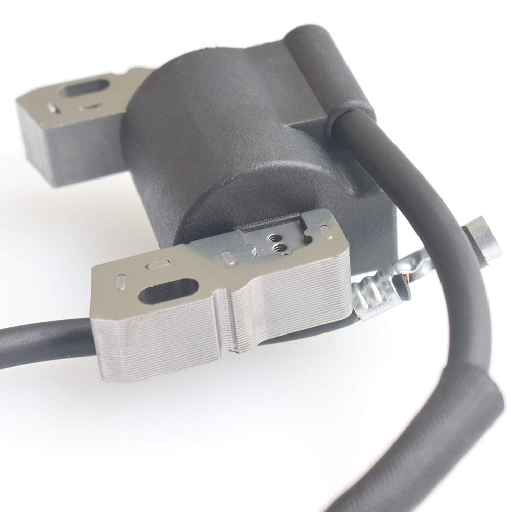 LIYYOO coil and plug beside ruler showing compact size for easy part matching