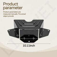 LIZEWEI close-up of mounting tabs illustrating secure attachment benefit