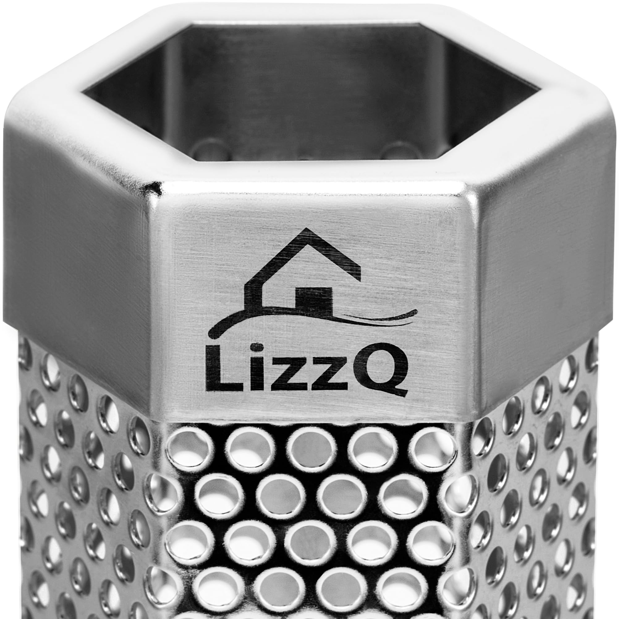 LIZZQ placed in a gas grill producing steady aromatic smoke