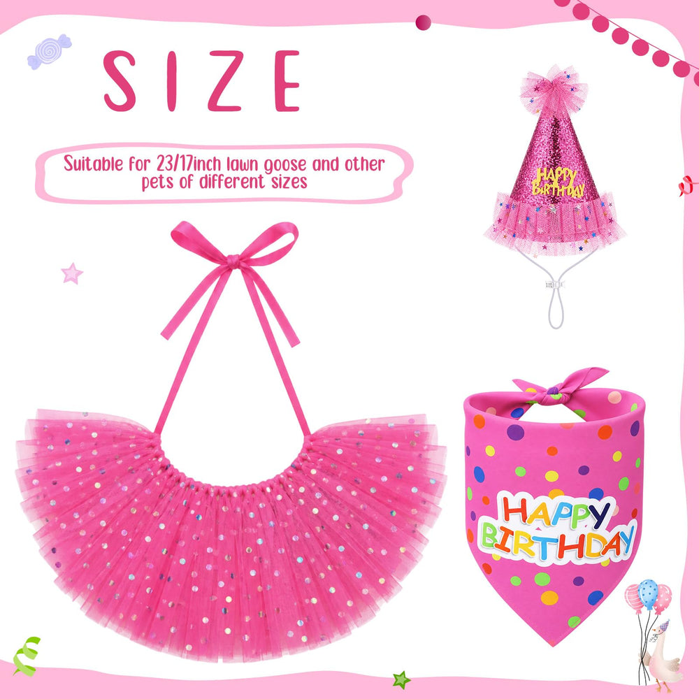 Locmeo happy birthday hat close-up showing plastic trim and easy fit benefit