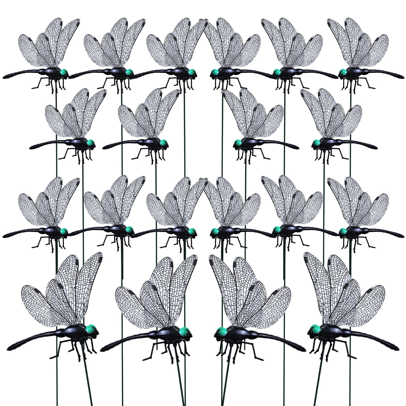 LOTADILO balcony display with dragonflies enhancing outdoor plants