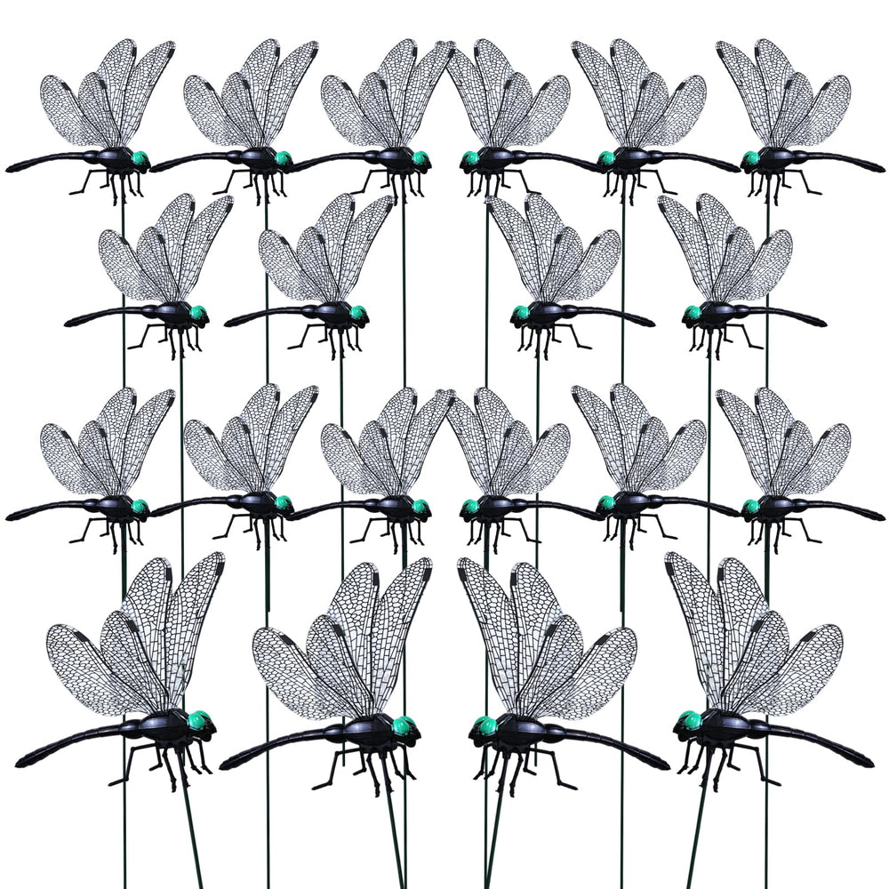 LOTADILO balcony display with dragonflies enhancing outdoor plants