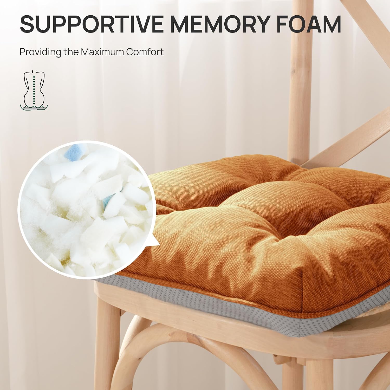 Love's cabin non-slip bottom detail preventing sliding for safer stable seating