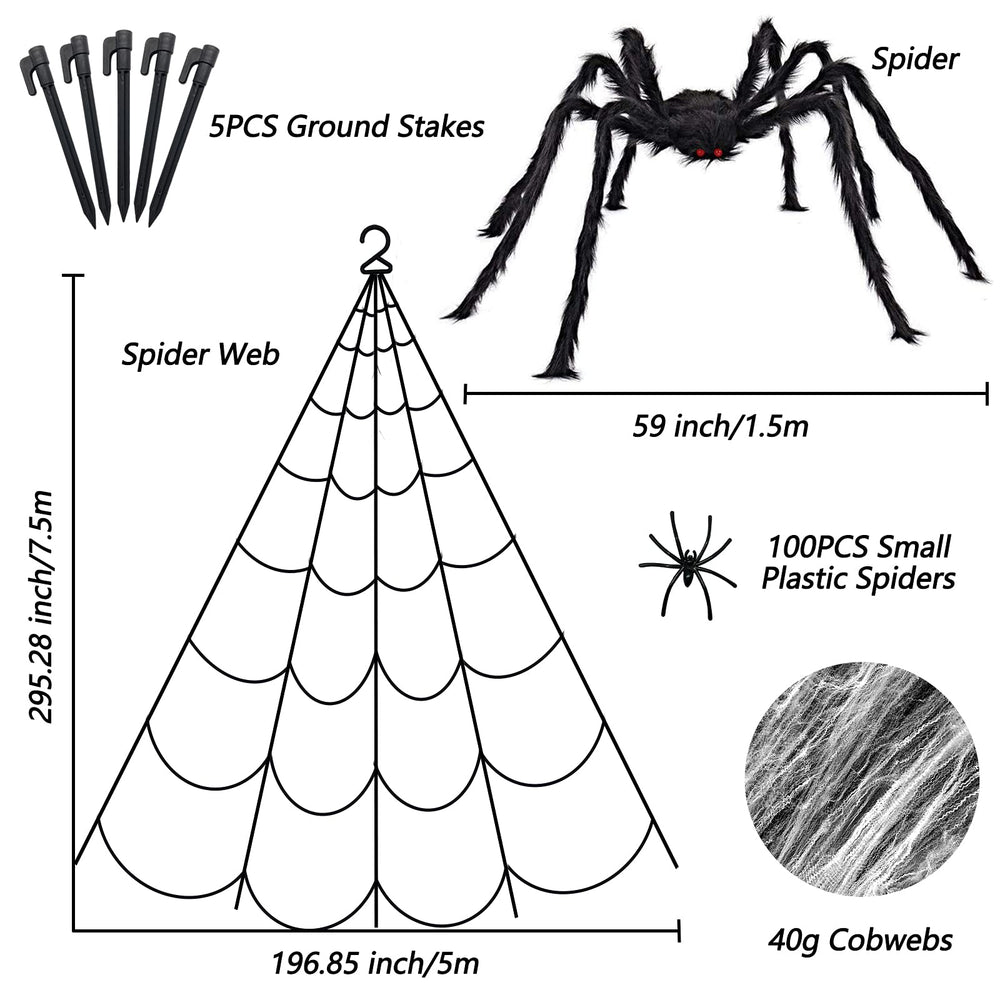 Lovinland stretch cobweb detail illustrating fine webbing texture for layered depth