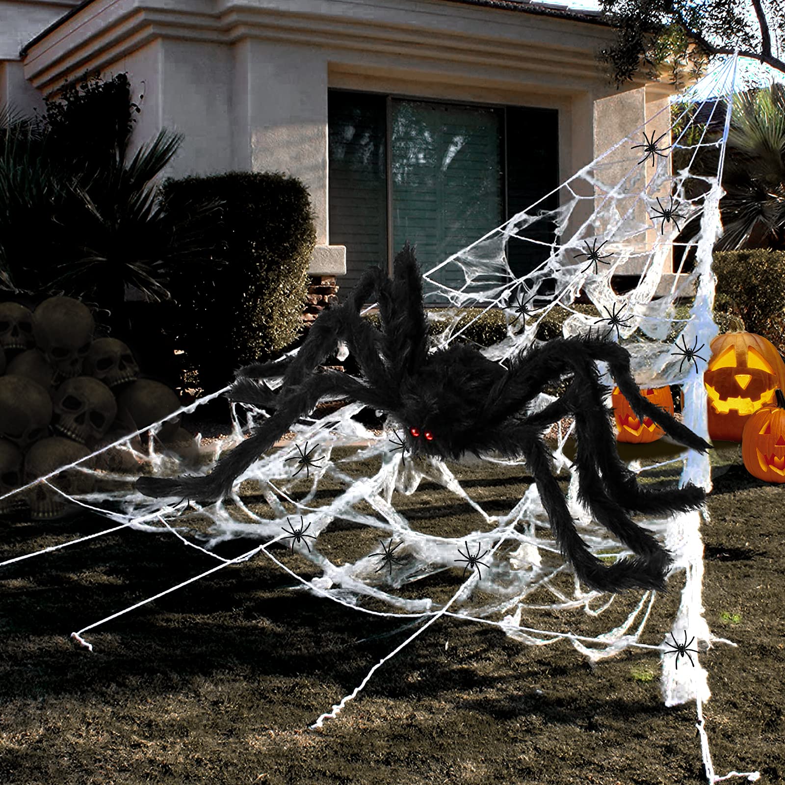 Lovinland triangular web front view showing durable rope, creates bold focal point