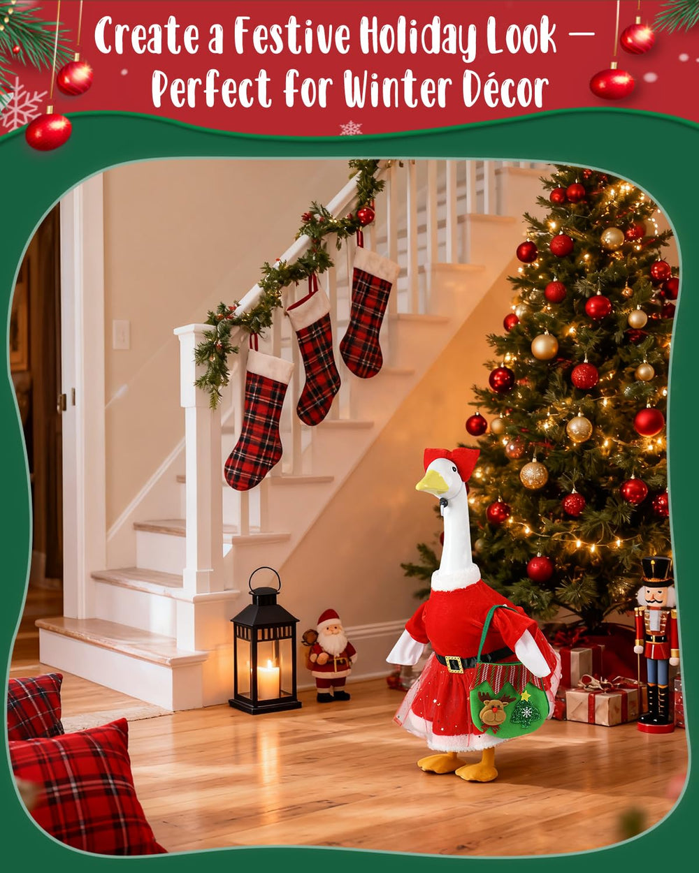 LOYPARNER porch display lifestyle setting showing festive curb appeal