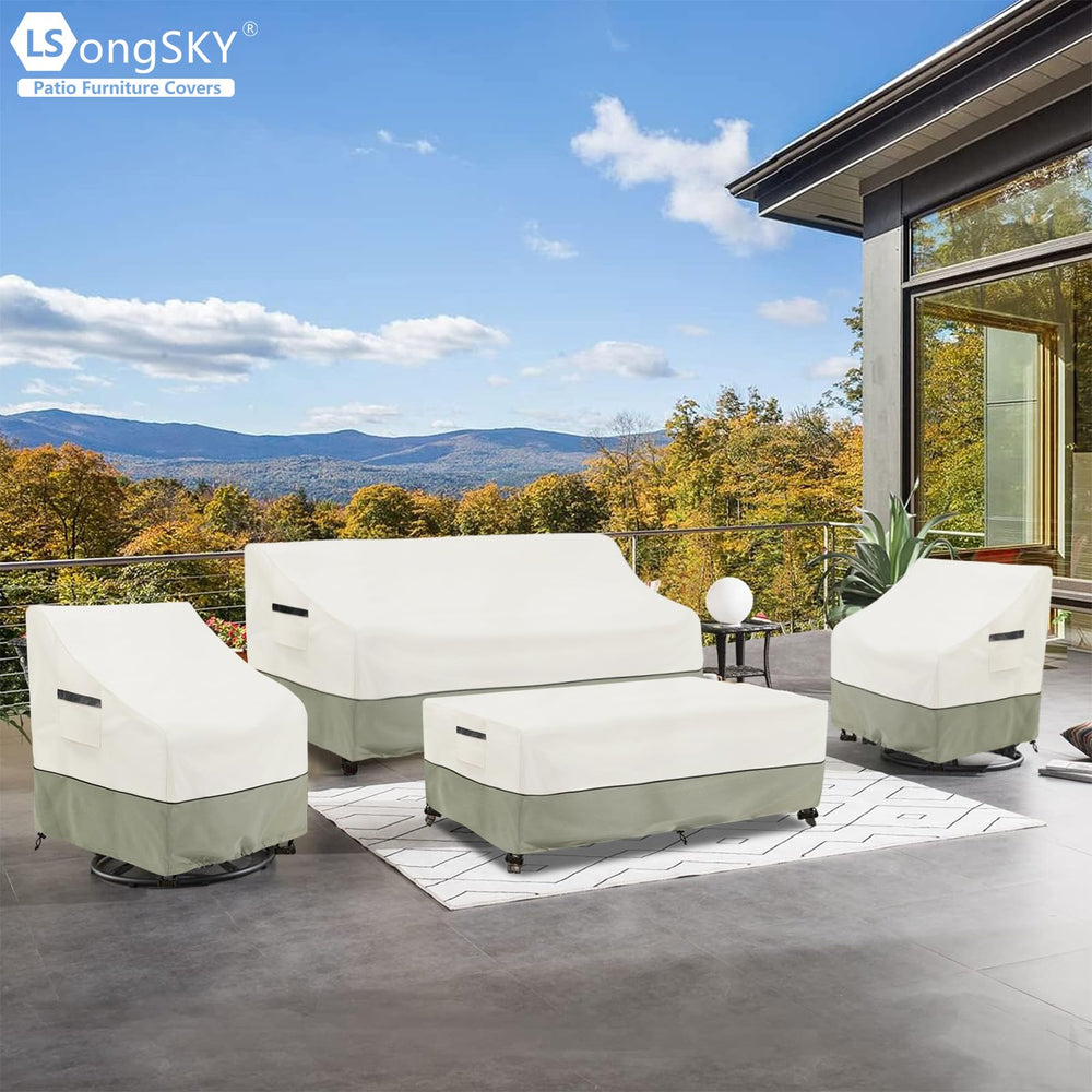 LSongSKY two covers with storage bag included for compact seasonal storage