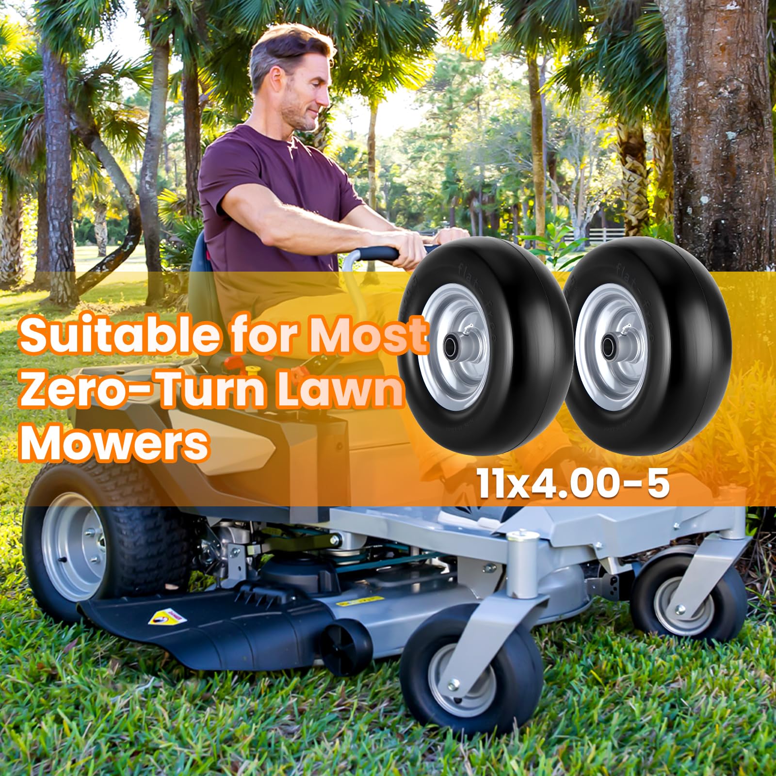 Lucky Seven included spacers and pre-lubricated bearings for easy installation