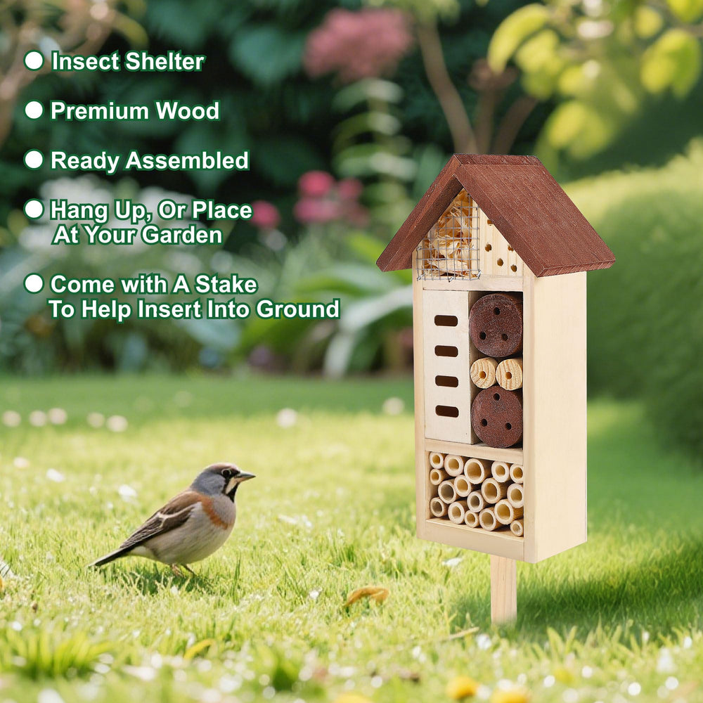 Lulu Home stake installed in soil displaying stable ground placement benefit