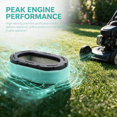 Lushview oil filter side label visible ensuring correct fit and reliable filtration