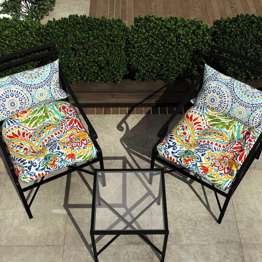 LVTXIII lifestyle patio scene showing comfortable seating and decorative appeal