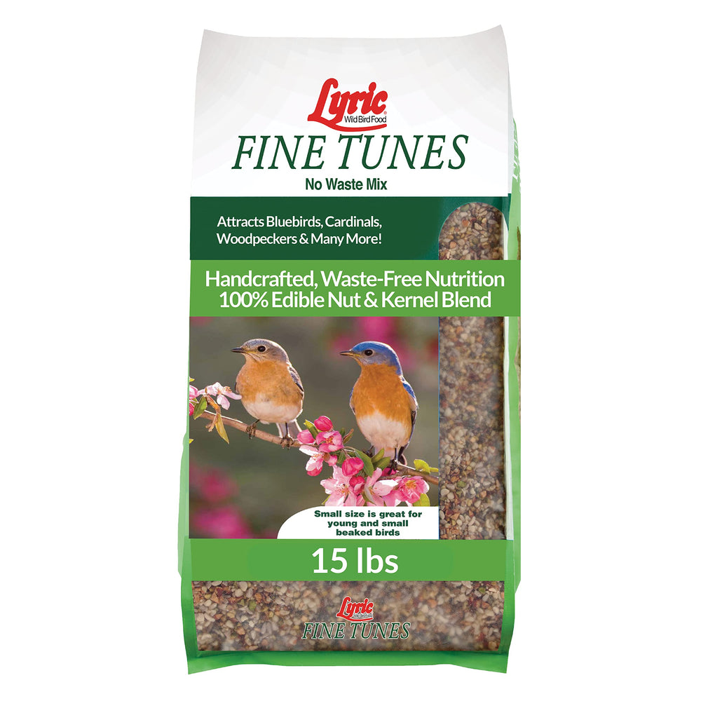Lyric front packaging of Fine Tunes 15 lb bag showing branding and product name for easy identification