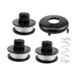Lyshujli front view showing spool and cap, quick replacement benefit