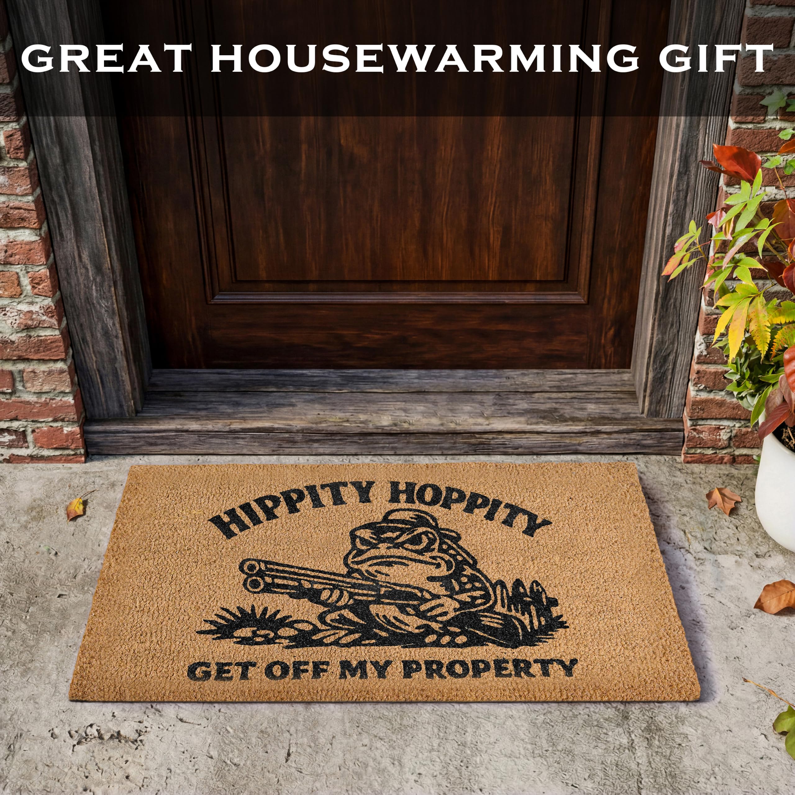 MAINEVENT mat in a styled entryway conveying charm and curb appeal