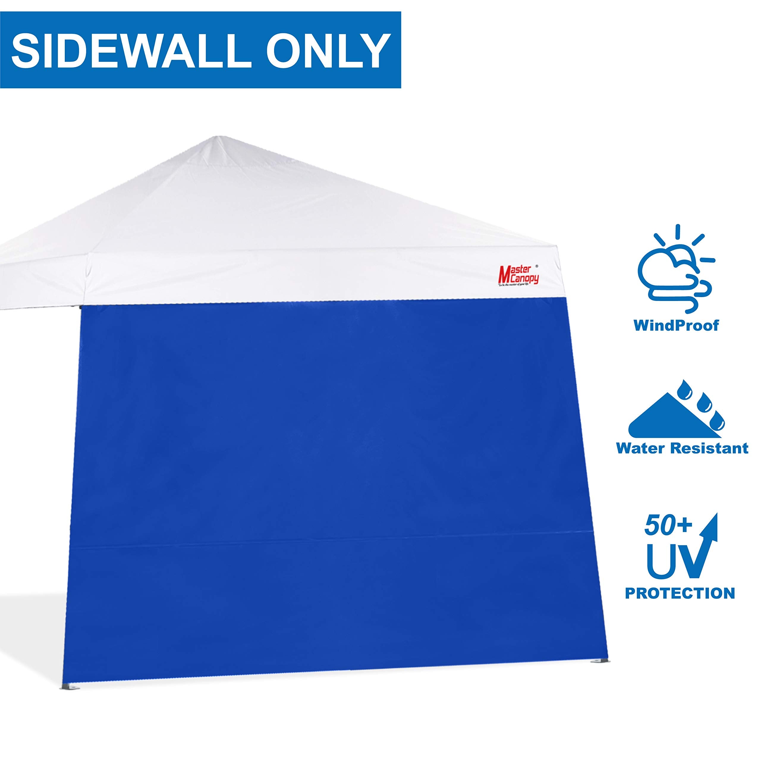 MASTERCANOPY fabric closeup showing 210D silver coat durability benefit