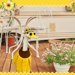 MASU&FHWE sunflower sunglasses closeup adds playful contrast
