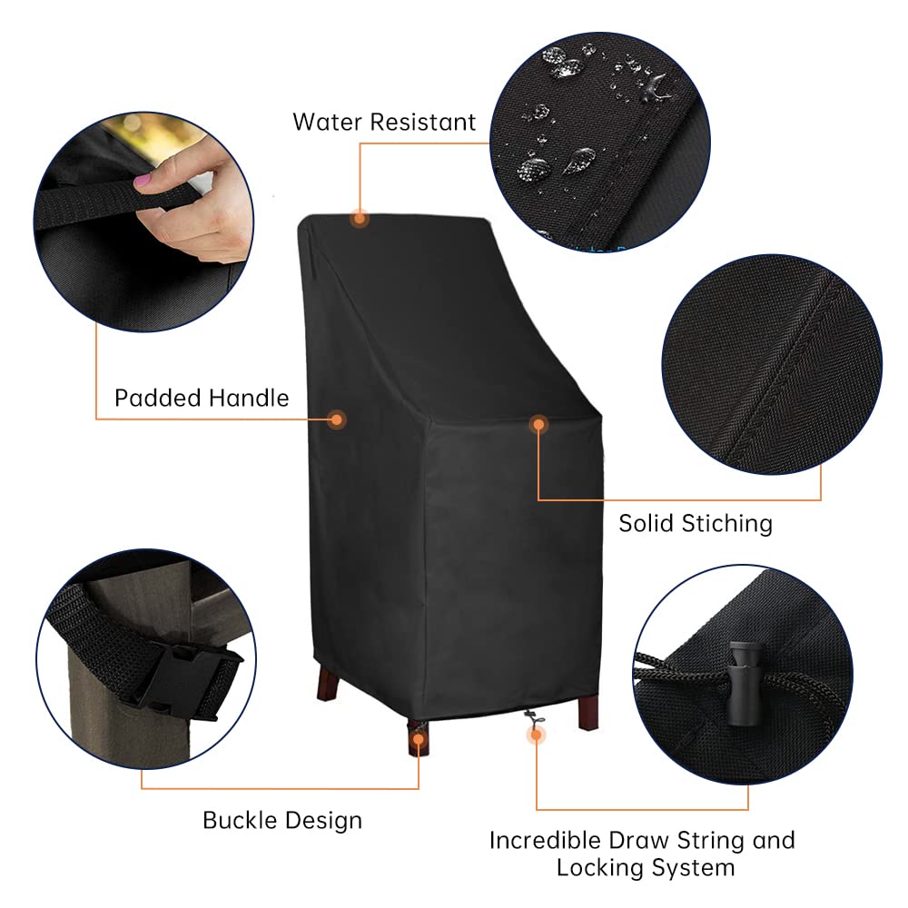MAVINCHER drawstring hem pulled tight to secure cover against wind