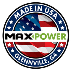 MaxPower star center hole detail showing 5-point fit compatibility