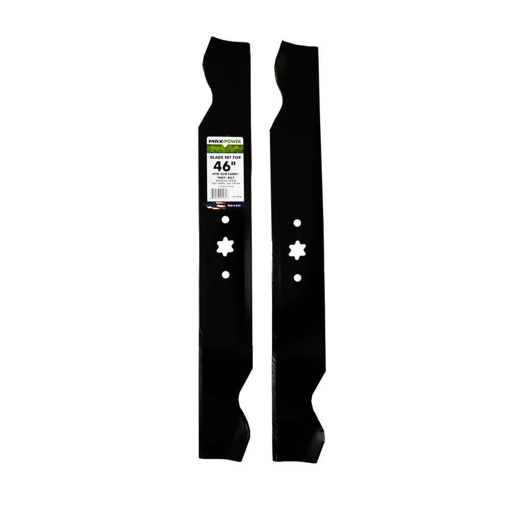 MaxPower front packaging showing 561544B blades and fit info for quick identification
