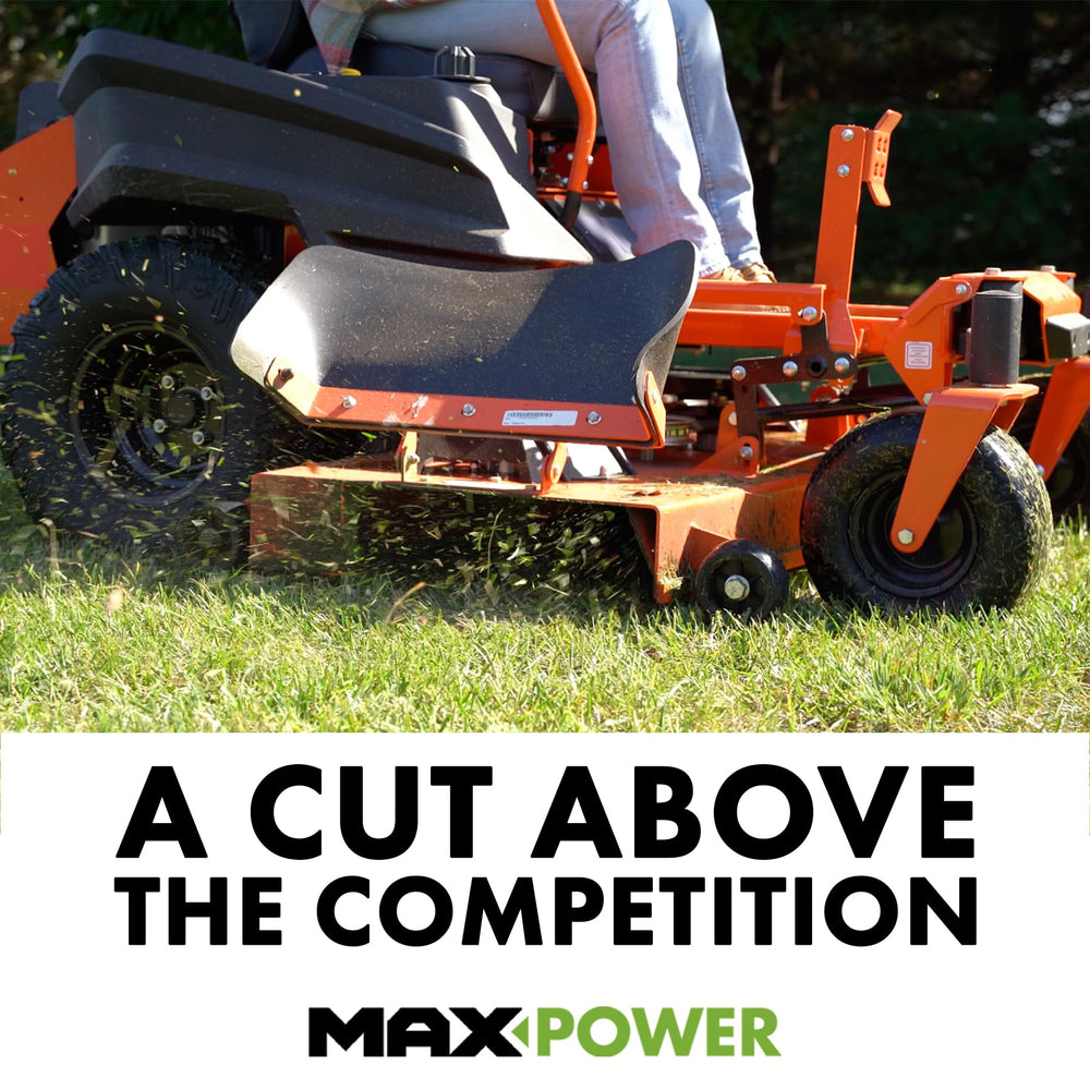 MaxPower blades with tools staged for installation speeding replacement process