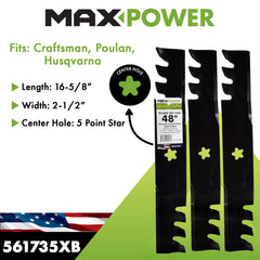 Maxpower close-up of single blade edge highlighting sharpness benefit