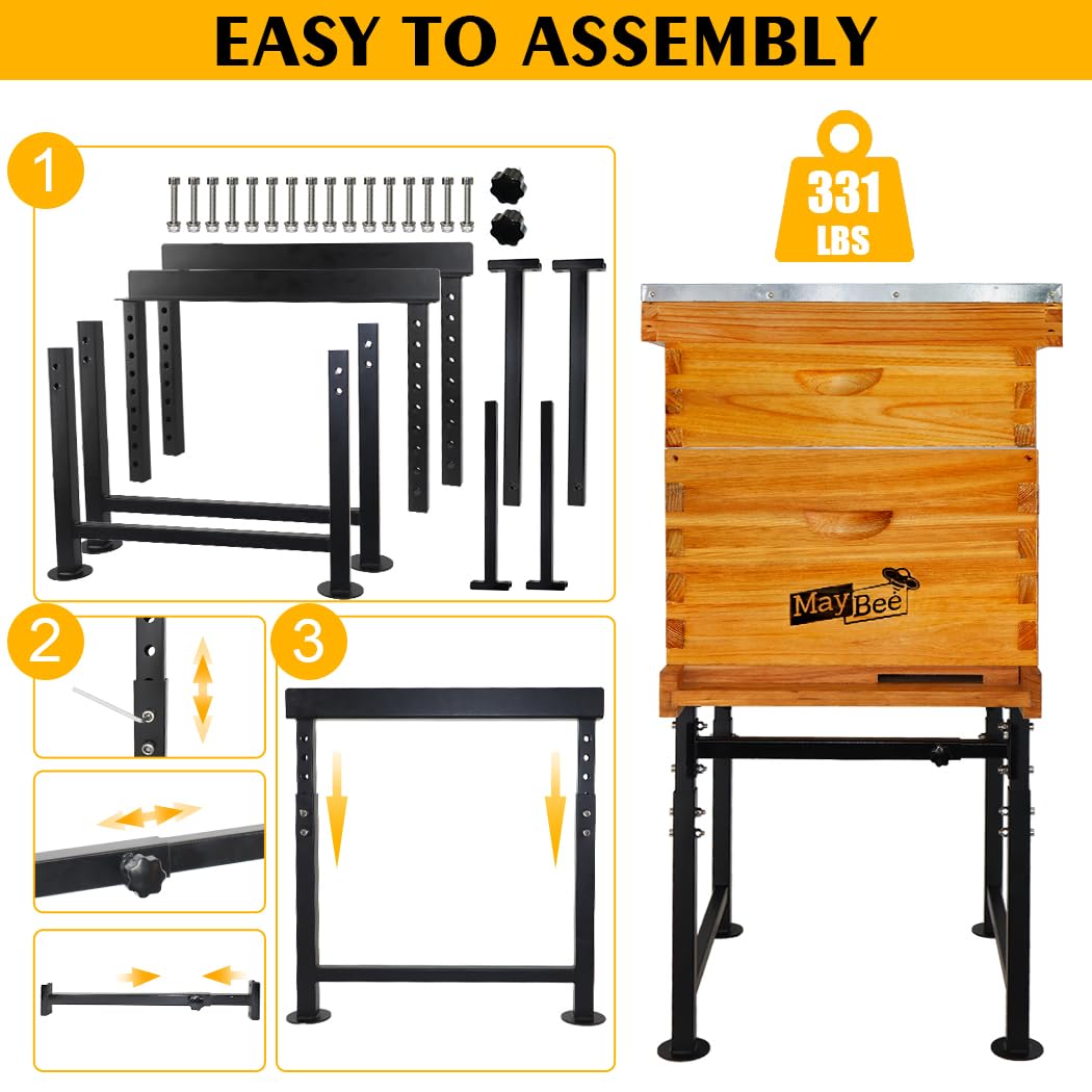 MayBee included assembly tools and parts for quick setup