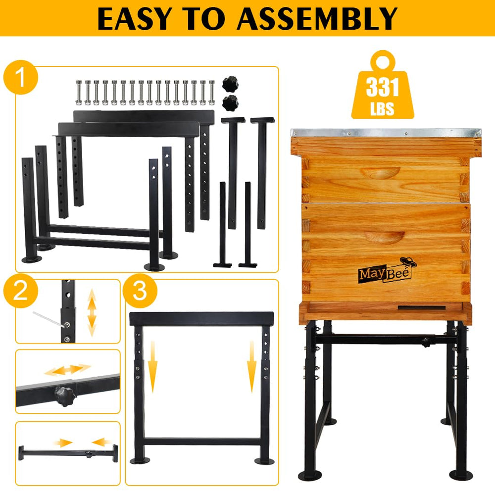 MayBee included assembly tools and parts for quick setup