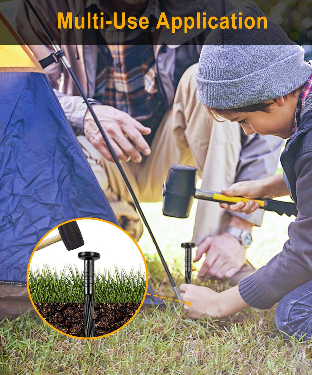 Meboyz anchored in garden bed showing weather-resistant durability
