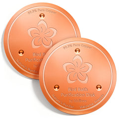 Mellbree front packaging showing two copper discs and benefits