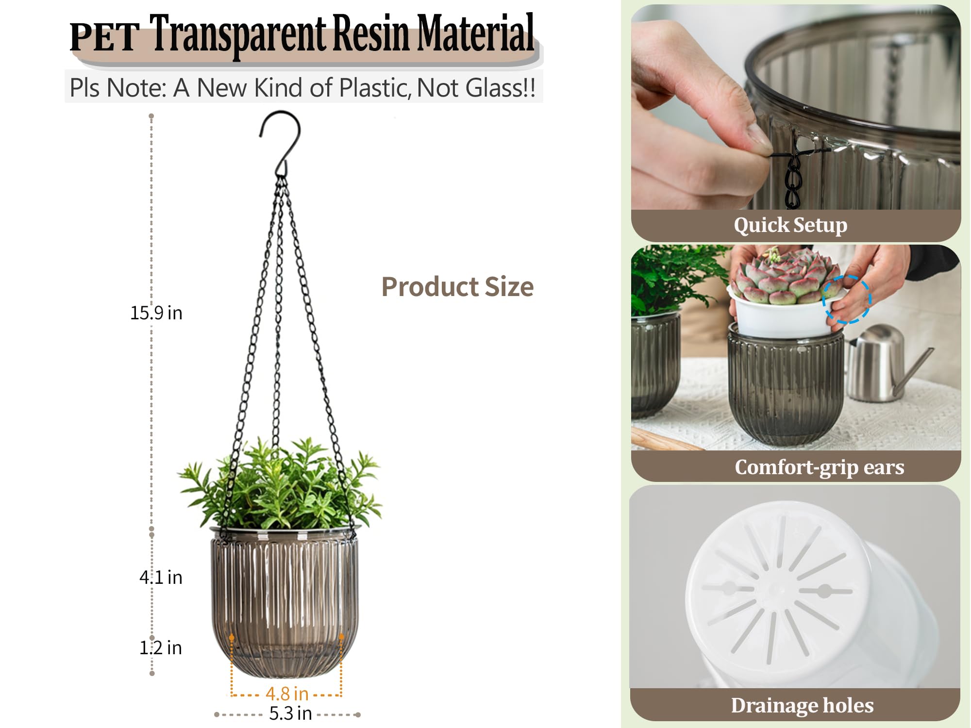Melphoe tabletop without chain flat bottom showing versatile placement benefit