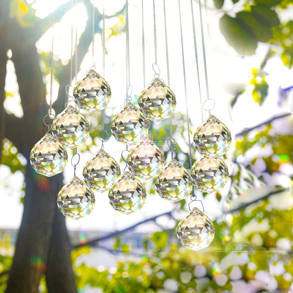 MerryNine integrated into a DIY chandelier adding sparkling accents