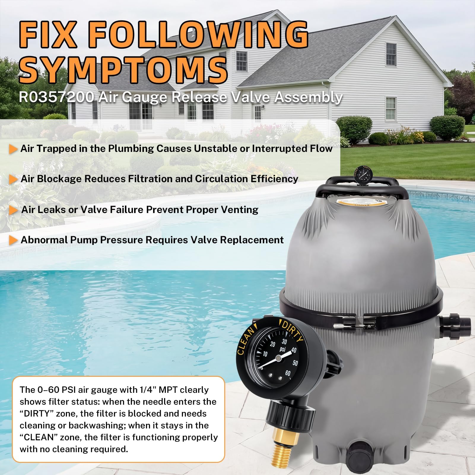 Mezvion valve in pool equipment area showing improved filtration performance