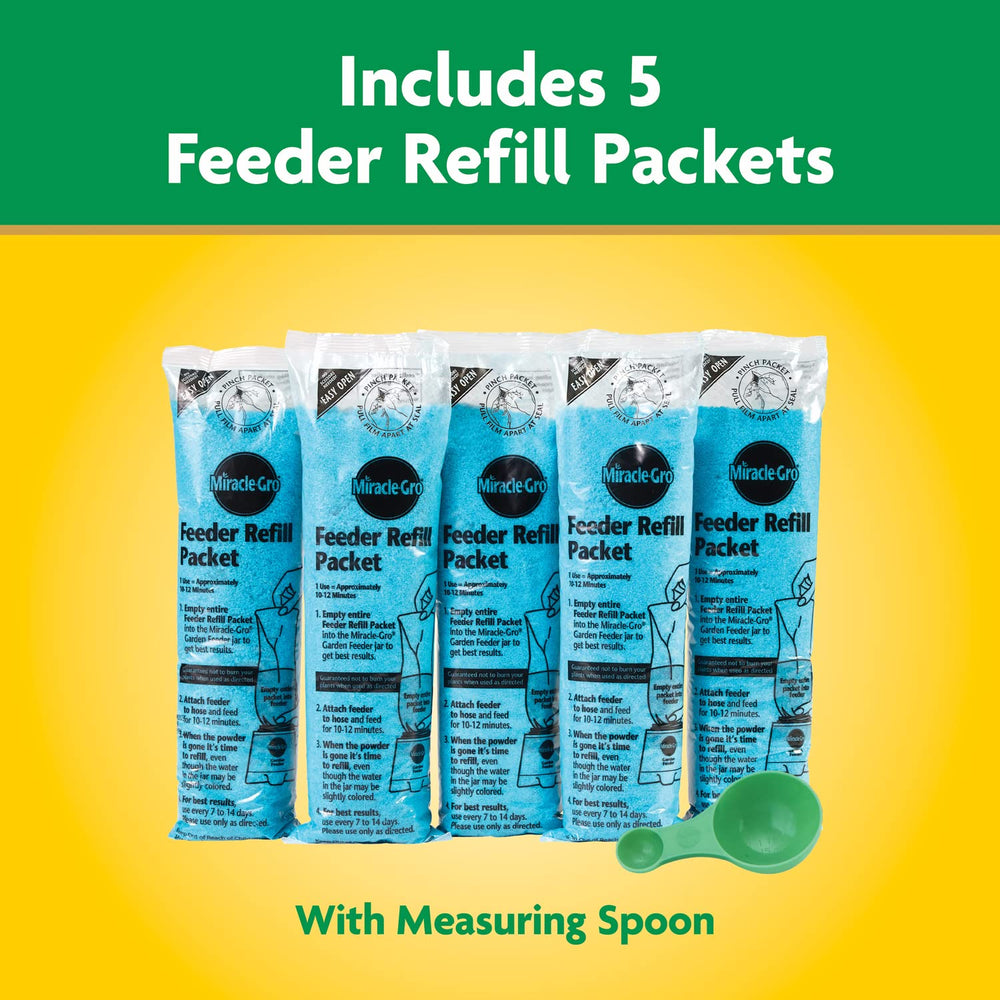 Miracle-Gro dual-ended scoop close-up for precise measuring and convenience