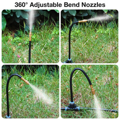 MIXC copper nozzle close-up highlighting adjustable flow and durability