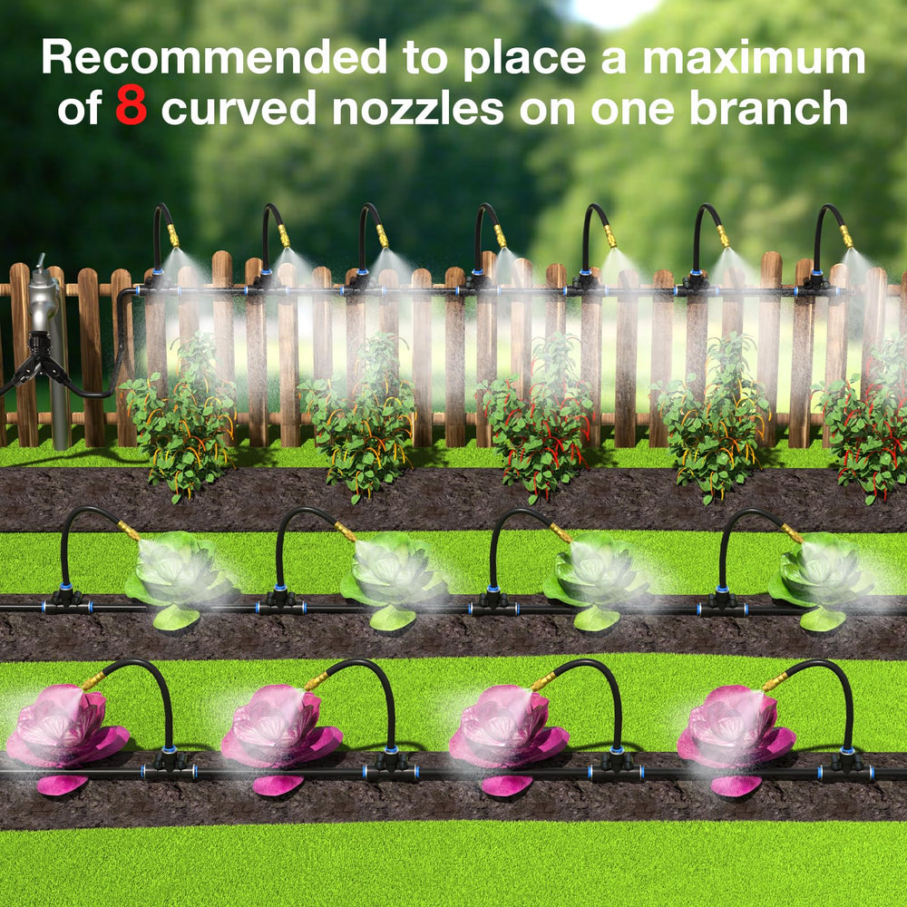 MIXC system installed in raised bed delivering consistent moisture