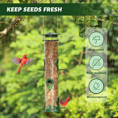 MIXXIDEA transparent shell showing seed level for easy refill benefit