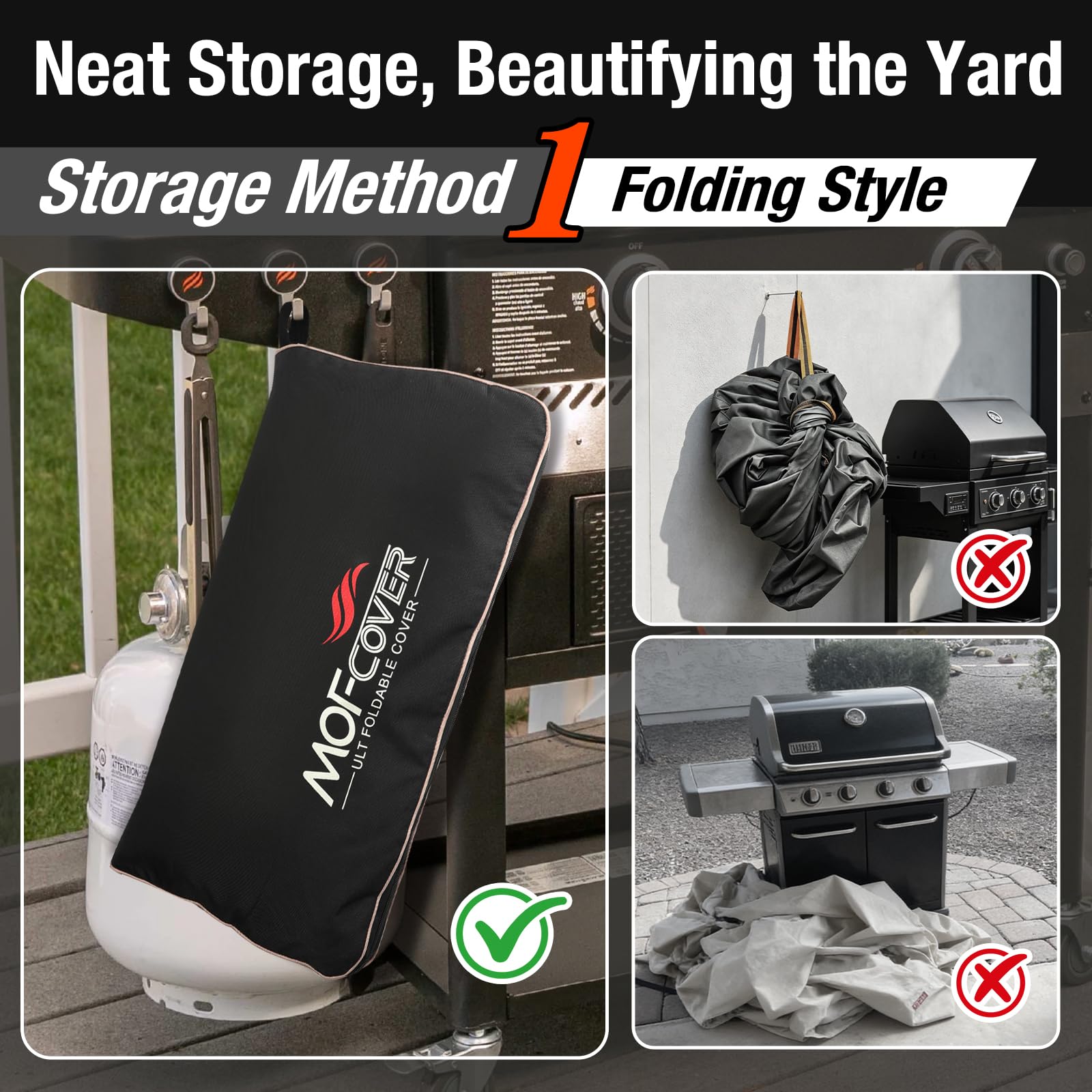 MOFCOVER zippered fold-out pocket visible for quick accessory and manual access